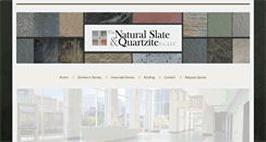 Desktop Screenshot of natslateandquartzite.com
